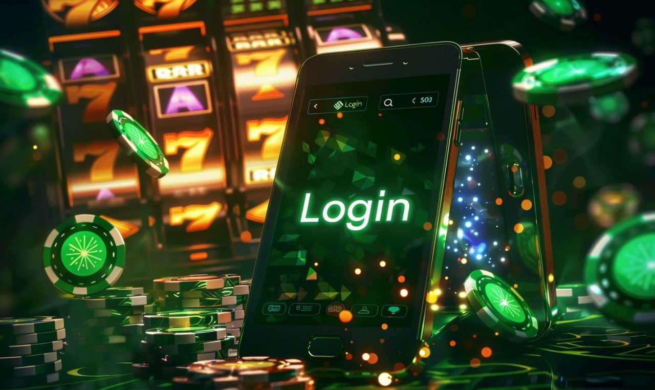 Layar mesin slot online afterwin88 dengan tampilan neon berwarna