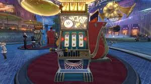Ilustrasi sportsbook dan live casino dengan tema neon modern